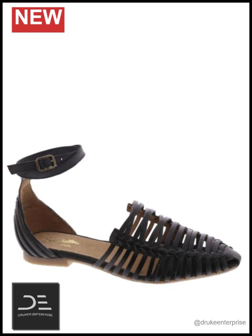 Seychelles Trinket Strappy Flat Sandals Leather Gladiator Sandals